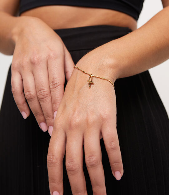 Cross-shaped charm